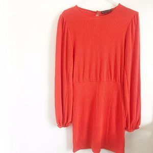 The Fifth Label Newtown Long Sleeve Ribbed Dress